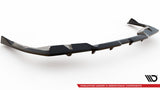 Maxton Design - Central Rear Splitter (with Vertical Bars) V.2 BMW I4 M-Pack G26 Rear Diffuser Maxton Design royalty-bespoke.myshopify.com