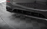 Maxton Design - Central Rear Splitter (with Vertical Bars) V.2 Mercedes Benz GLC63 AMG SUV X253 Rear Diffuser Maxton Design royalty-bespoke.myshopify.com