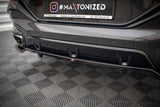 Maxton Design - Central Rear Splitter (with Vertical Bars) V.3 BMW X6 M-Pack G06 Rear Diffuser Maxton Design royalty-bespoke.myshopify.com
