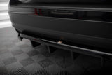 Maxton Design - Central Rear Splitter (with Vertical Bars) Volkswagen Touareg MK2 Rear Diffuser Maxton Design royalty-bespoke.myshopify.com