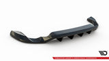 Maxton Design - Central Rear Splitter (with Vertical Bars) Volkswagen Touareg MK2 Rear Diffuser Maxton Design royalty-bespoke.myshopify.com