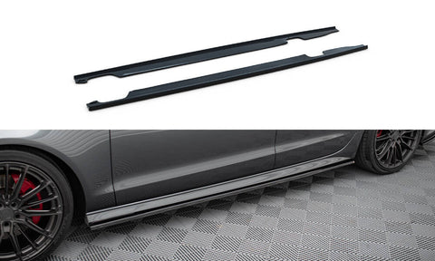 Maxton Design - Side Skirts Diffusers Audi S6 / A6 S-Line / A6 C7 FL Side Skirts Diffusers Maxton Design royalty-bespoke.myshopify.com