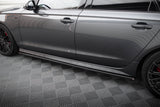 Maxton Design - Side Skirts Diffusers Audi S6 / A6 S-Line / A6 C7 FL Side Skirts Diffusers Maxton Design royalty-bespoke.myshopify.com