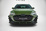 Maxton Design - Front Bumper Canards Audi S3 Sportback / A3 S-Line Sportback 8Y (Facelift) - Royal Body Kits