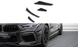 Maxton Design - Front Bumper Canards BMW M8 Gran Coupe F93 / Coupe F92 Canards Maxton Design royalty-bespoke.myshopify.com