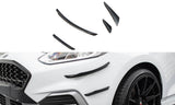 Maxton Design - Front Bumper Canards V.3 Ford Fiesta ST / ST-Line MK8 - Royal Body Kits