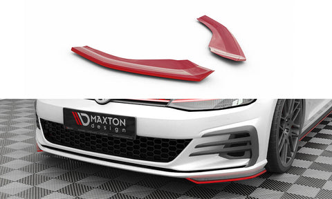 Maxton Design - Front Side Splitters Volkswagen Golf GTI MK7.5 Front Spoiler Maxton Design royalty-bespoke.myshopify.com