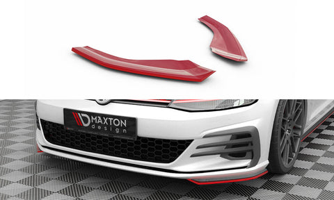 Maxton Design - Front Side Splitters Volkswagen Golf GTI MK7.5