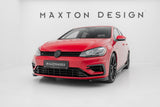 Maxton Design - Front Splitter V.8 Volkswagen Golf R / R-Line MK7.5 - Royal Body Kits