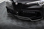 Maxton Design - Front Splitter Alfa Romeo Stelvio Quadrifoglio MK1