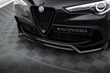 Maxton Design - Front Splitter Alfa Romeo Stelvio Quadrifoglio MK1 Front Spoiler Maxton Design royalty-bespoke.myshopify.com