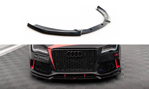 Maxton Design - Front Splitter Audi A7 (RS7 Look) C7