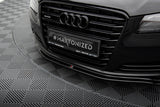 Maxton Design - Front Splitter Audi A8 D4 Front Spoiler Maxton Design royalty-bespoke.myshopify.com
