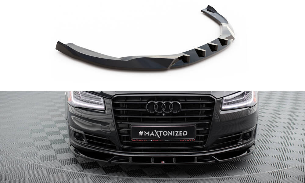 Maxton Design Front Splitter Audi A8 D4 (Facelift) Royal Body Kits