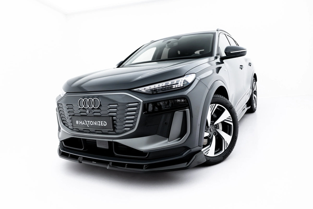 Maxton Design - Front Splitter Audi Q6 E-Tron Standard / S-Line / SQ6 E ...