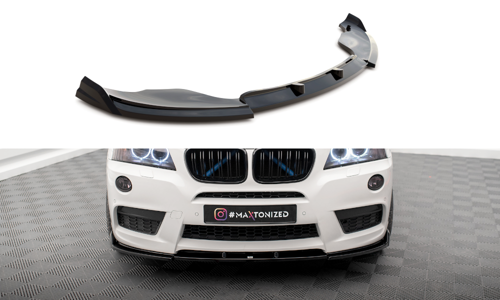 Maxton Design Front Splitter BMW X3 MPack F25 Royal Body Kits
