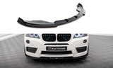 Maxton Design - Front Splitter BMW X3 M-Pack F25 Front Spoiler Maxton Design royalty-bespoke.myshopify.com