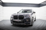 Maxton Design - Front Splitter BMW X3 M-Pack G01 (Facelift) Front Spoiler Maxton Design royalty-bespoke.myshopify.com