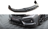 Maxton Design - Front Splitter + Flaps Honda Civic Sport MK10 Front Spoiler Maxton Design royalty-bespoke.myshopify.com