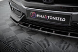 Maxton Design - Front Splitter + Flaps Honda Civic Sport MK10 Front Spoiler Maxton Design royalty-bespoke.myshopify.com