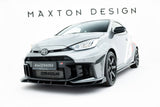 Maxton Design - Front Splitter + Flaps Toyota GR Yaris MK4 (Facelift) - Royal Body Kits