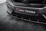 Maxton Design - Front Splitter Honda Civic Sport MK10