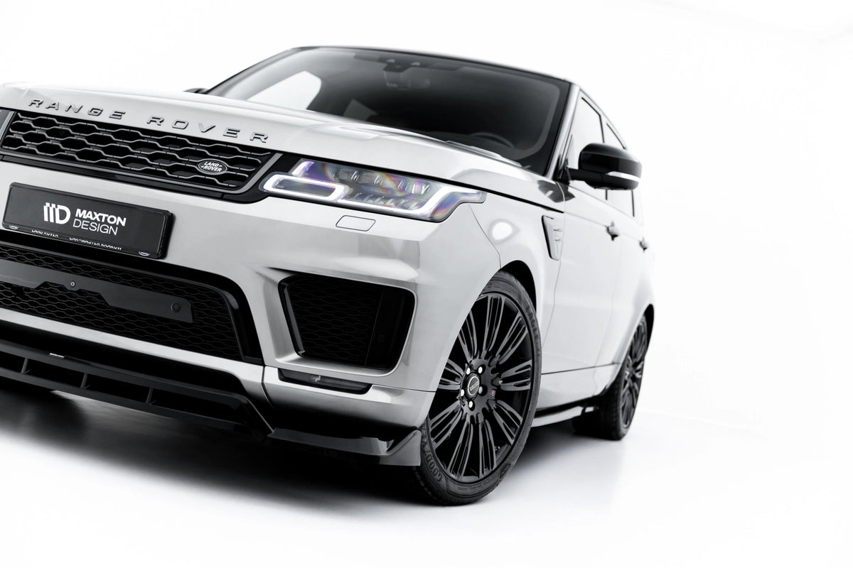 Maxton Design - Front Splitter Range Rover Sport MK2 (Facelift) - LR-RR ...