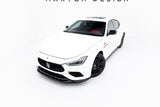 Maxton Design - Front Splitter Maserati Ghibli Modena MK3 (Facelift) - Royal Body Kits