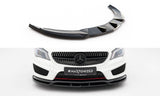 Maxton Design - Front Splitter Mercedes Benz CLA-Class AMG-Line C117 Front Spoiler Maxton Design royalty-bespoke.myshopify.com