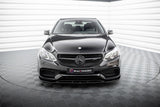 Maxton Design - Front Splitter Mercedes Benz E63 AMG Sedan W212 Facelift Front Spoiler Maxton Design royalty-bespoke.myshopify.com