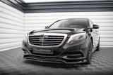 Maxton Design - Front Splitter Mercedes Benz S-Class W222 Front Spoiler Maxton Design royalty-bespoke.myshopify.com