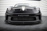Maxton Design - Front Splitter Porsche 992 GT3 Front Spoiler Maxton Design royalty-bespoke.myshopify.com
