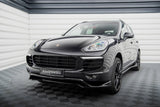Maxton Design - Front Splitter Porsche Cayenne MK2 (Facelift) Front Spoiler Maxton Design royalty-bespoke.myshopify.com