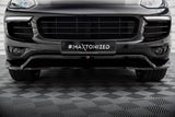 Maxton Design - Front Splitter Porsche Cayenne MK2 (Facelift) Front Spoiler Maxton Design royalty-bespoke.myshopify.com