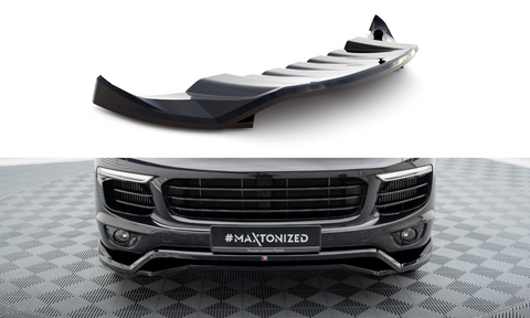 Maxton Design - Front Splitter Porsche Cayenne MK2 (Facelift) Front Spoiler Maxton Design royalty-bespoke.myshopify.com