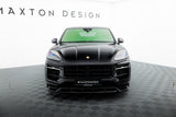 Maxton Design - Front Splitter Porsche Cayenne Sport Design / Turbo SUV / Coupe MK3 (Facelift) - Royal Body Kits