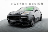 Maxton Design - Front Splitter Porsche Cayenne Sport Design / Turbo SUV / Coupe MK3 (Facelift) - Royal Body Kits