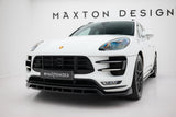 Maxton Design - Front Splitter Porsche Macan Turbo MK1 Front Spoiler Maxton Design royalty-bespoke.myshopify.com