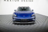 Maxton Design - Front Splitter Porsche Taycan Cross Turismo 4S Front Spoiler Maxton Design royalty-bespoke.myshopify.com