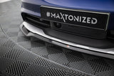 Maxton Design - Front Splitter Porsche Taycan Cross Turismo 4S Front Spoiler Maxton Design royalty-bespoke.myshopify.com