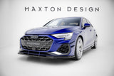 Maxton Design - Front Splitter V.1 Audi A3 S-Line Sedan / S3 Sedan 8Y (Facelift) - Royal Body Kits