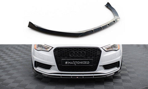 Maxton Design - Front Splitter V.1 Audi A3 Sedan 8V Front Spoiler Maxton Design royalty-bespoke.myshopify.com