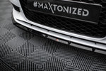 Maxton Design - Front Splitter V.1 Audi A3 Sedan 8V