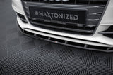 Maxton Design - Front Splitter V.1 Audi S3 / A3 S-Line Sportback / Hatchback 8V Front Spoiler Maxton Design royalty-bespoke.myshopify.com