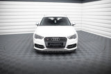 Maxton Design - Front Splitter V.1 Audi S3 / A3 S-Line Sportback / Hatchback 8V Front Spoiler Maxton Design royalty-bespoke.myshopify.com