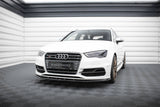 Maxton Design - Front Splitter V.1 Audi S3 / A3 S-Line Sportback / Hatchback 8V Front Spoiler Maxton Design royalty-bespoke.myshopify.com