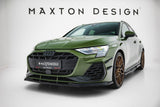Maxton Design - Front Splitter V.1 Audi S3 Sportback / A3 S-Line Sportback 8Y (Facelift) - Royal Body Kits
