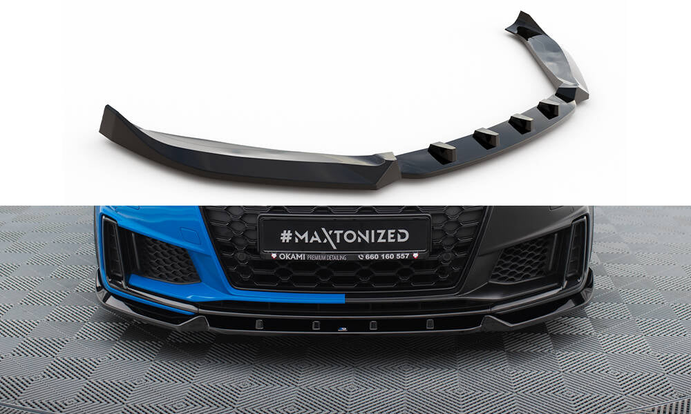 Maxton Design - Front Splitter V.1 Audi TTS 8S (Facelift) | Royal