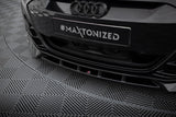 Maxton Design - Front Splitter V.1 Audi E-Tron GT / RS GT MK1