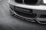 Maxton Design - Front Splitter V.1 BMW Series 1 M-Pack E82